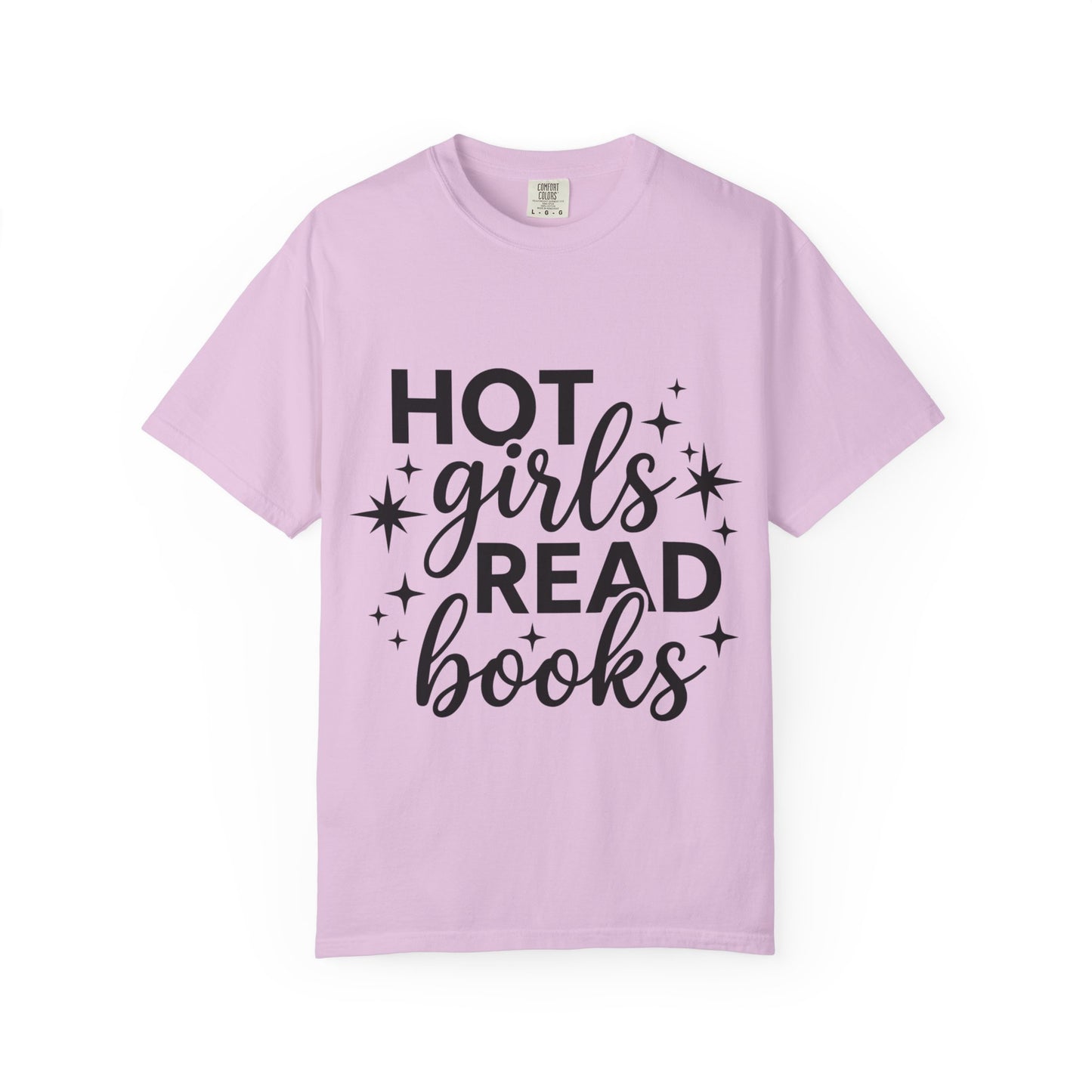 T‑Shirt — “Hot Girls Read Books” Graphic Tee for Book Lovers