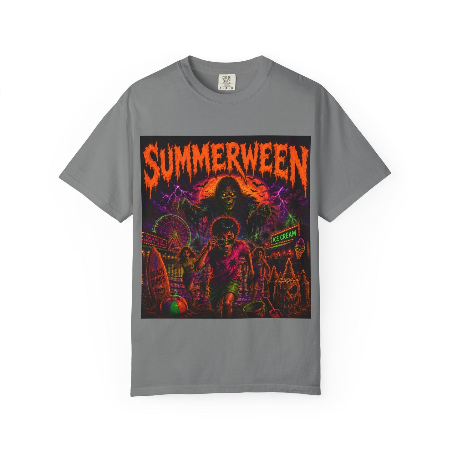 Summerween Horror Poster T-Shirt