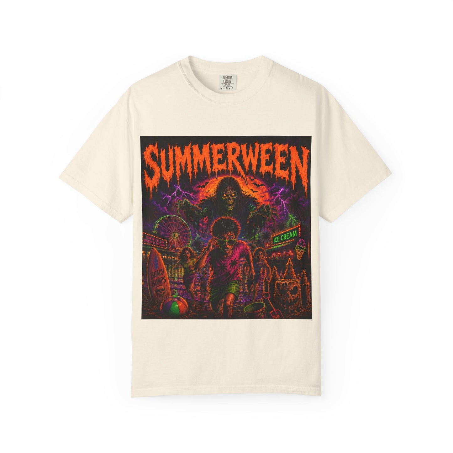 Summerween Horror Poster T-Shirt