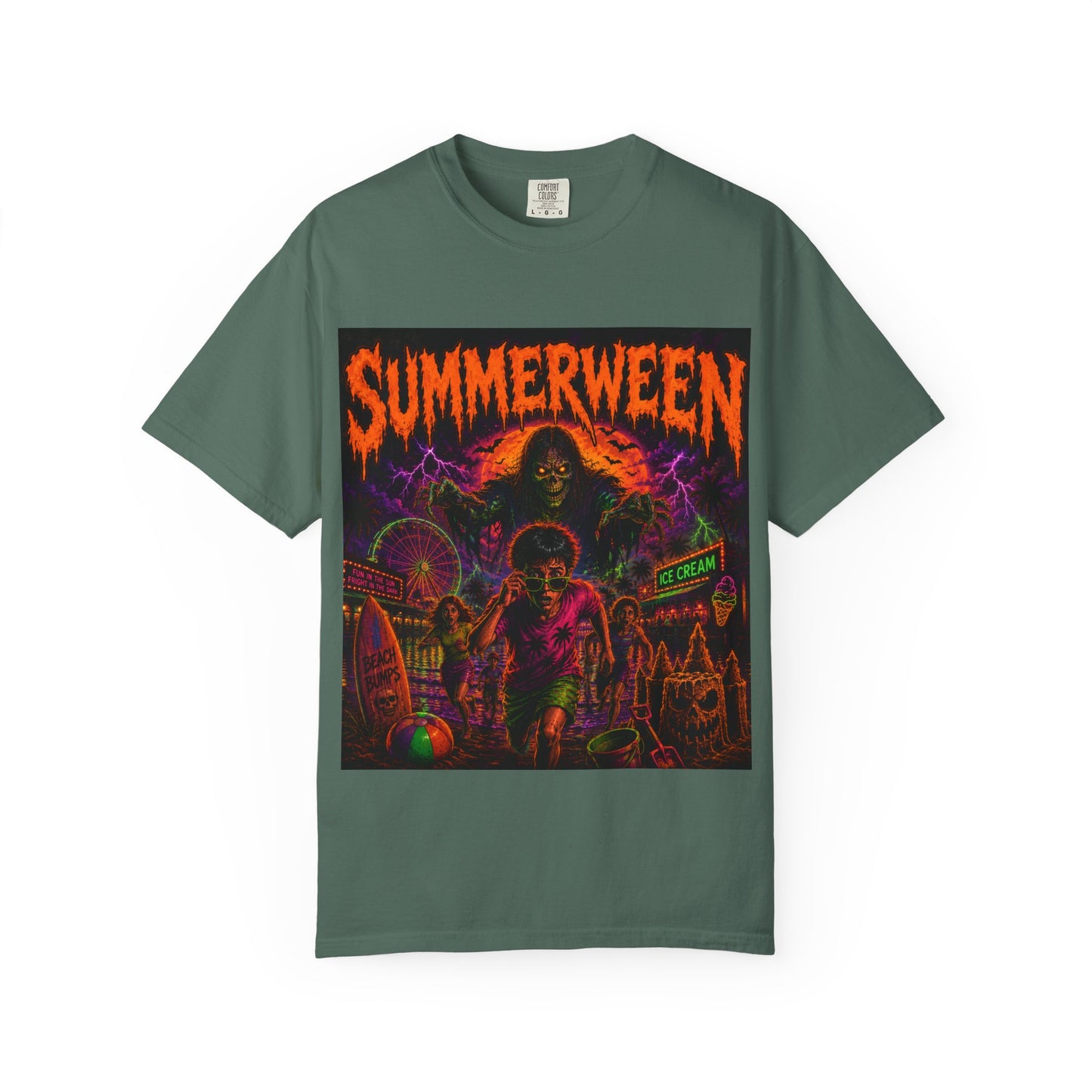 Summerween Horror Poster T-Shirt