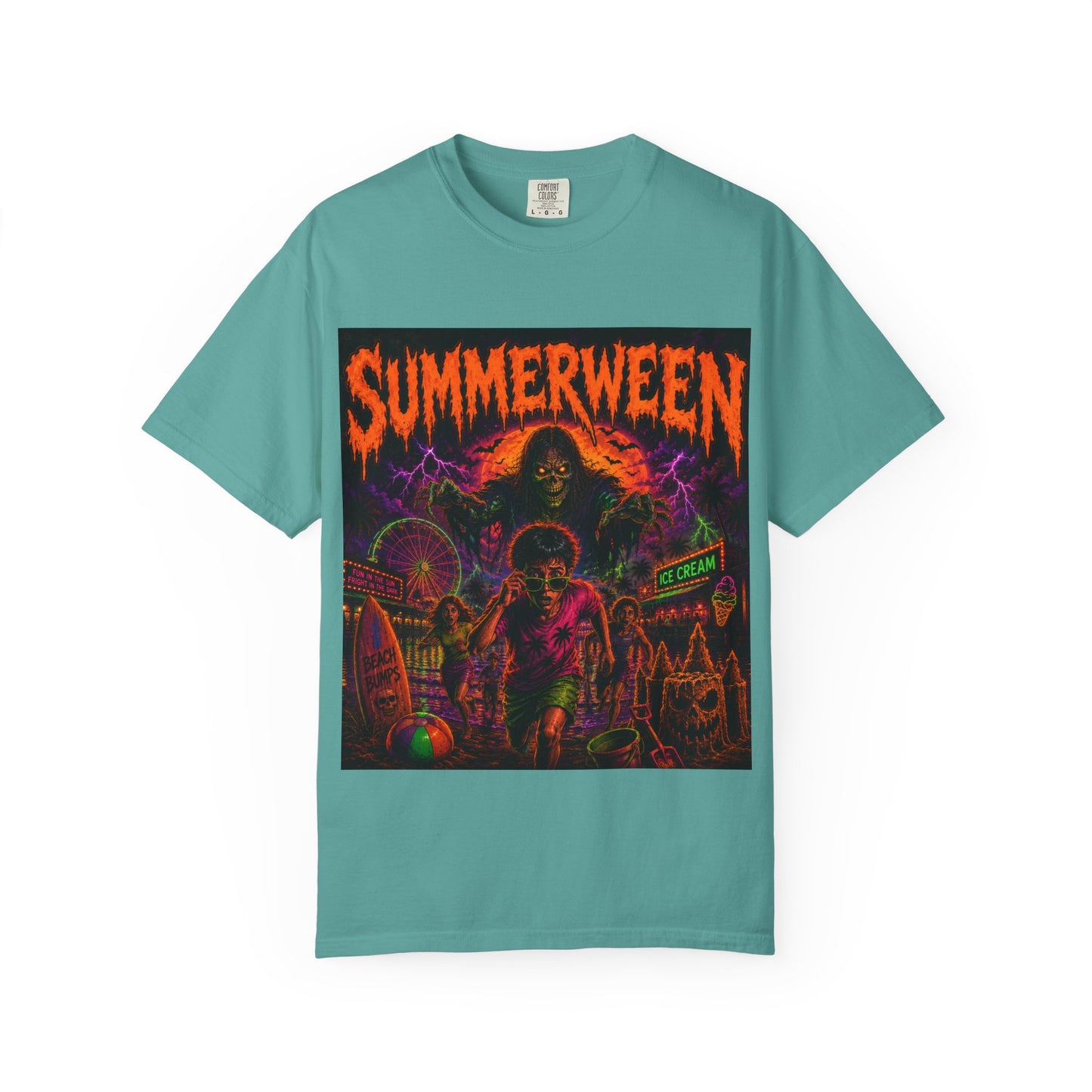 Summerween Horror Poster T-Shirt