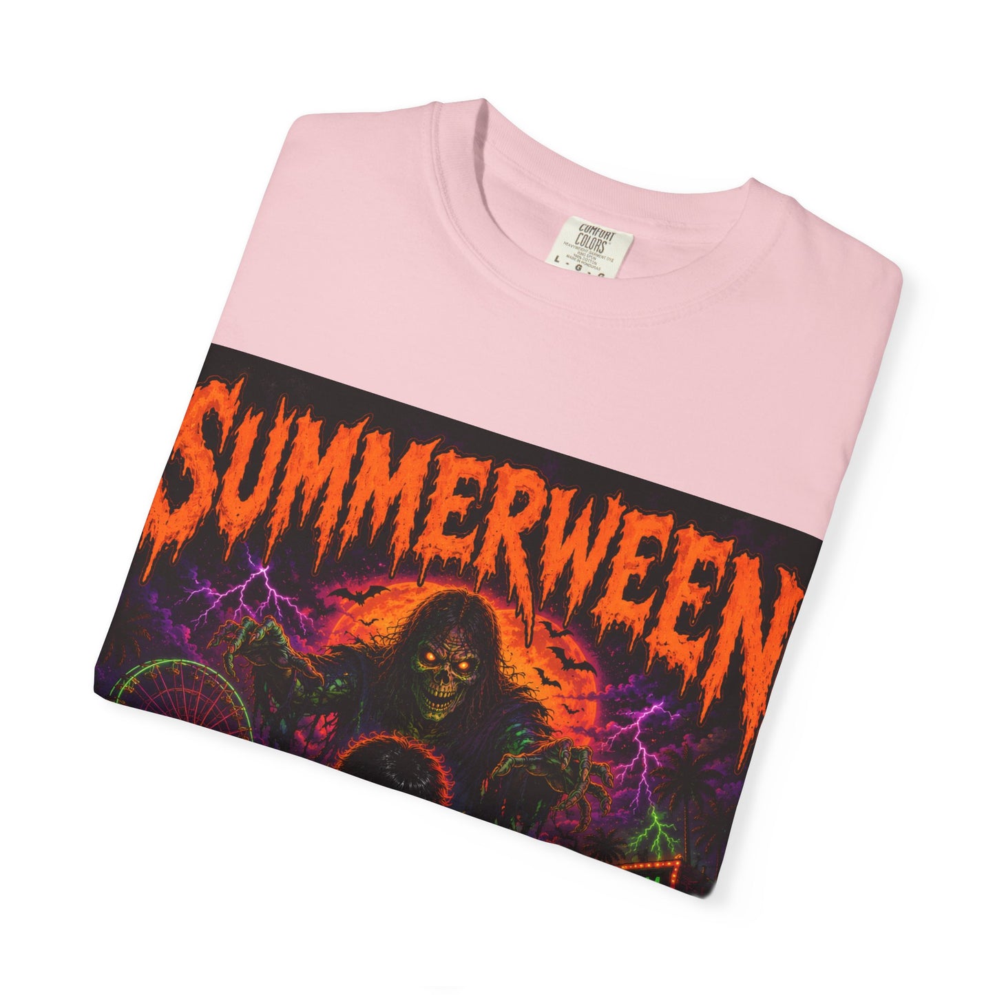 Summerween Horror Poster T-Shirt