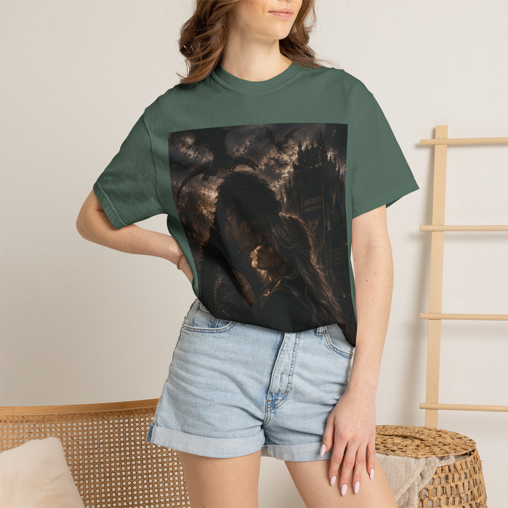 Basgiath War College Tee — Dragon Emblem Romantic Gothic Graphic T-Shirt