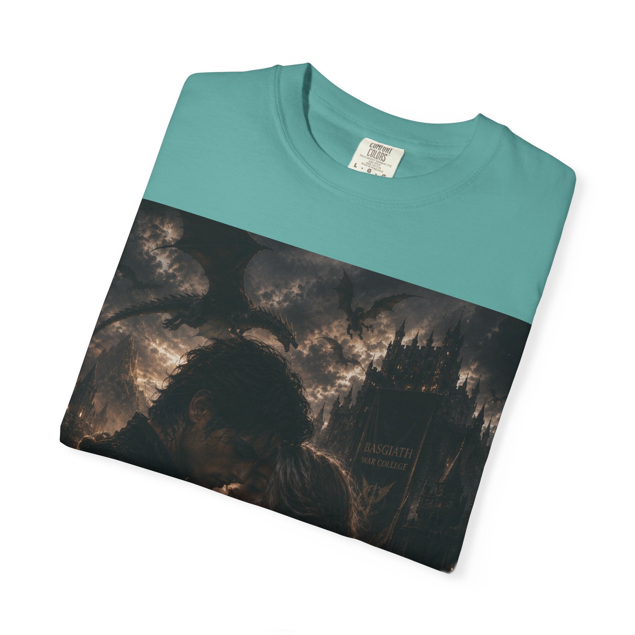 Basgiath War College Tee — Dragon Emblem Romantic Gothic Graphic T-Shirt