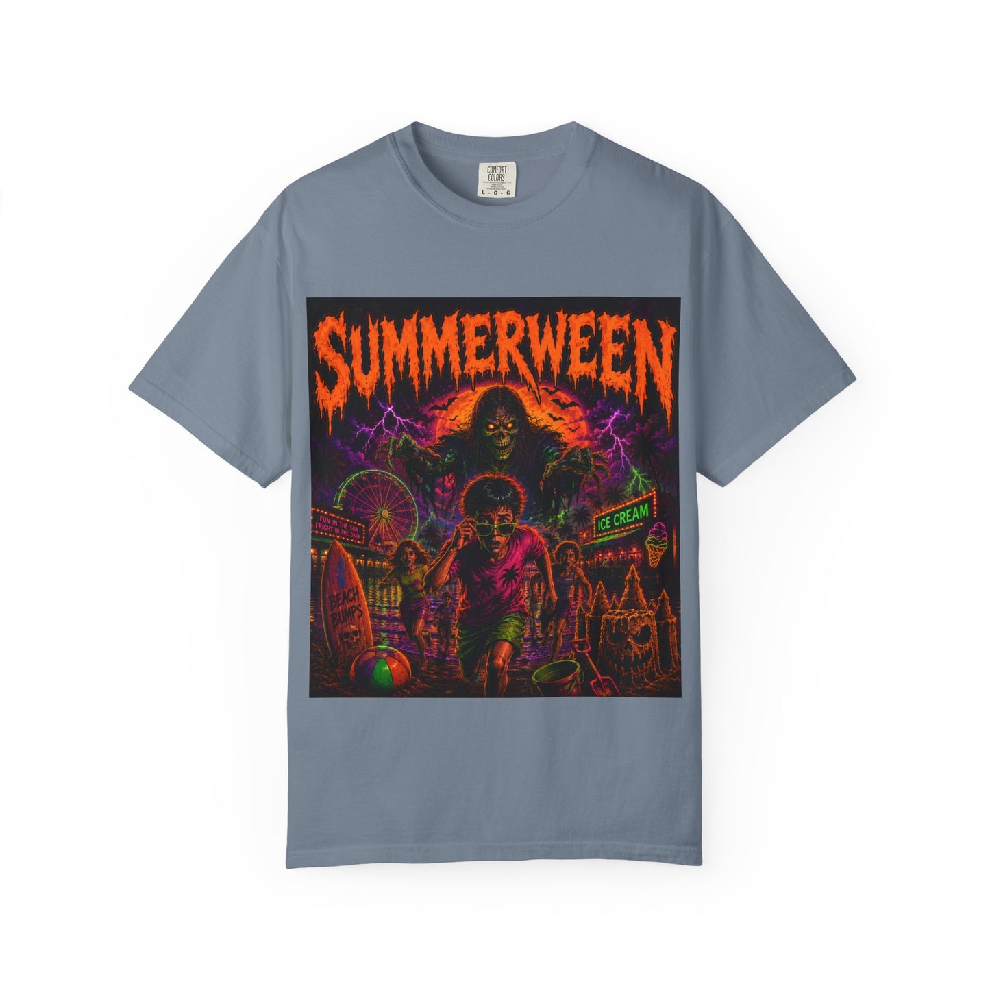 Summerween Horror Poster T-Shirt