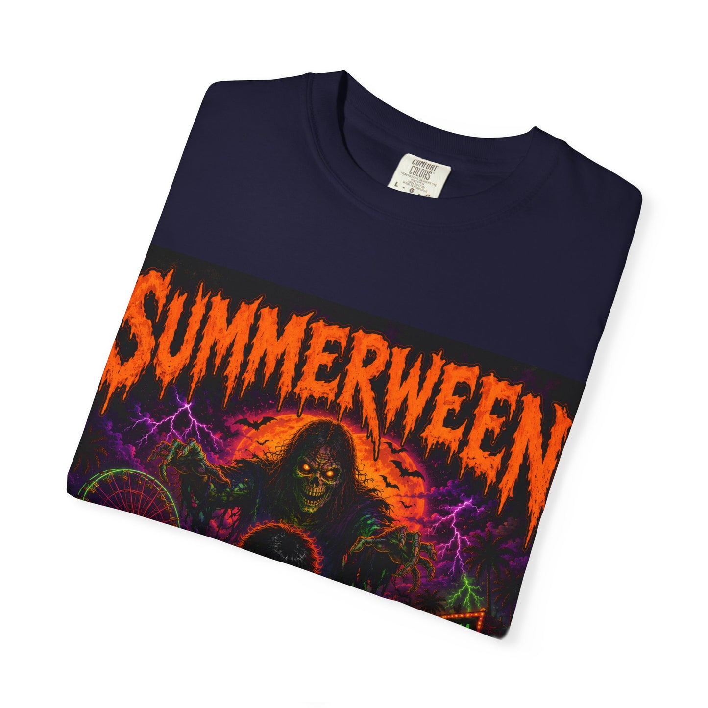 Summerween Horror Poster T-Shirt