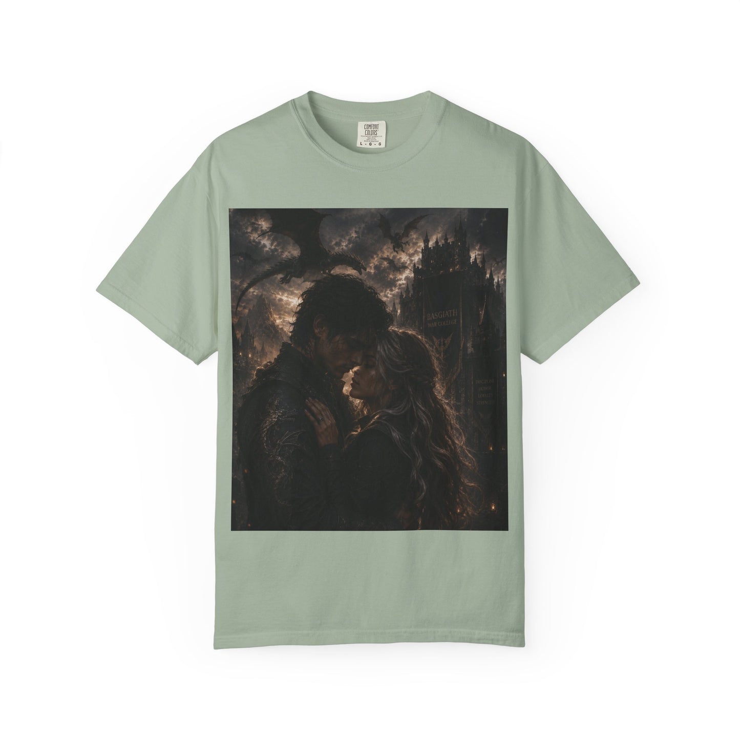 Basgiath War College Tee — Dragon Emblem Romantic Gothic Graphic T-Shirt