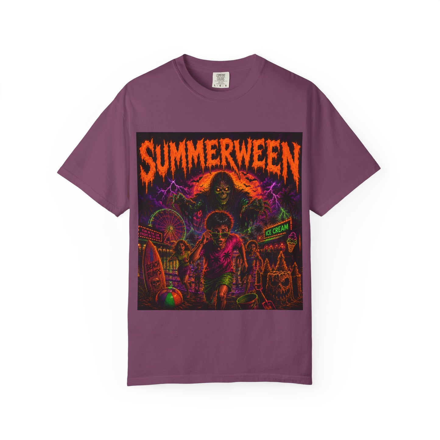 Summerween Horror Poster T-Shirt