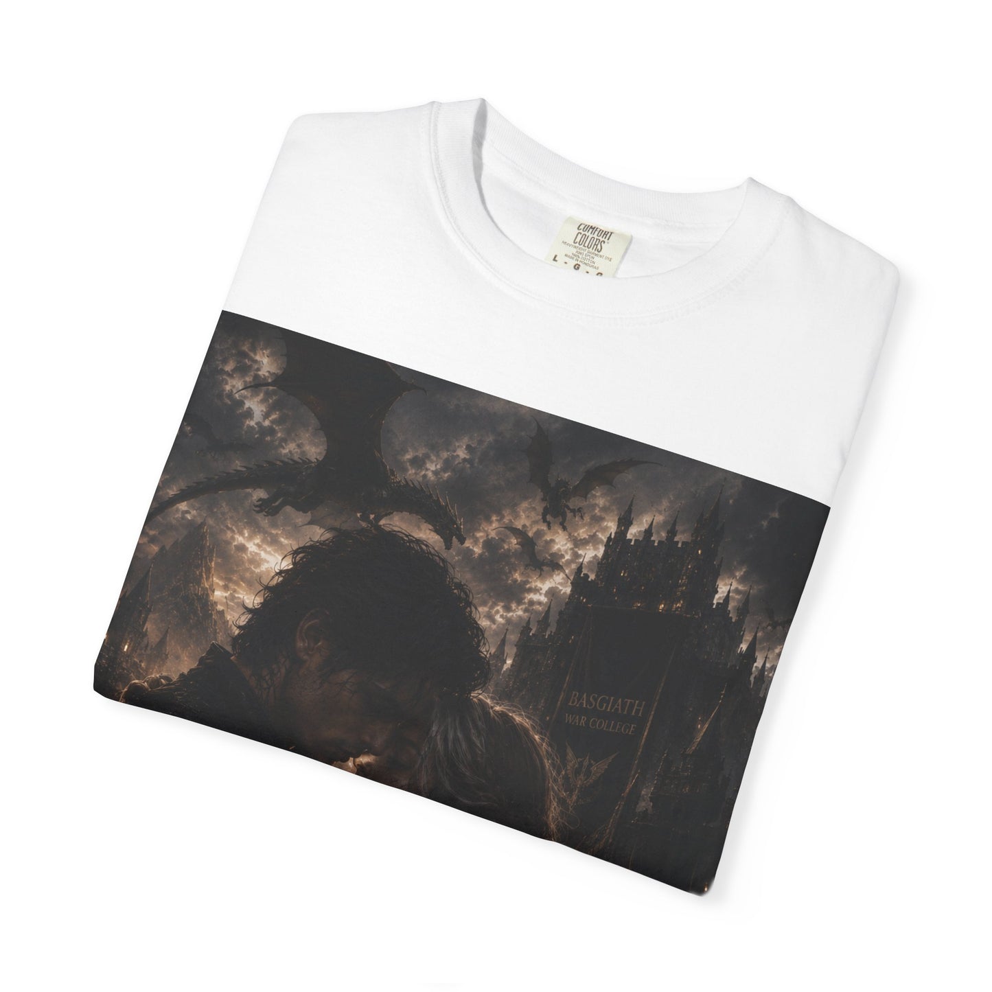Basgiath War College Tee — Dragon Emblem Romantic Gothic Graphic T-Shirt