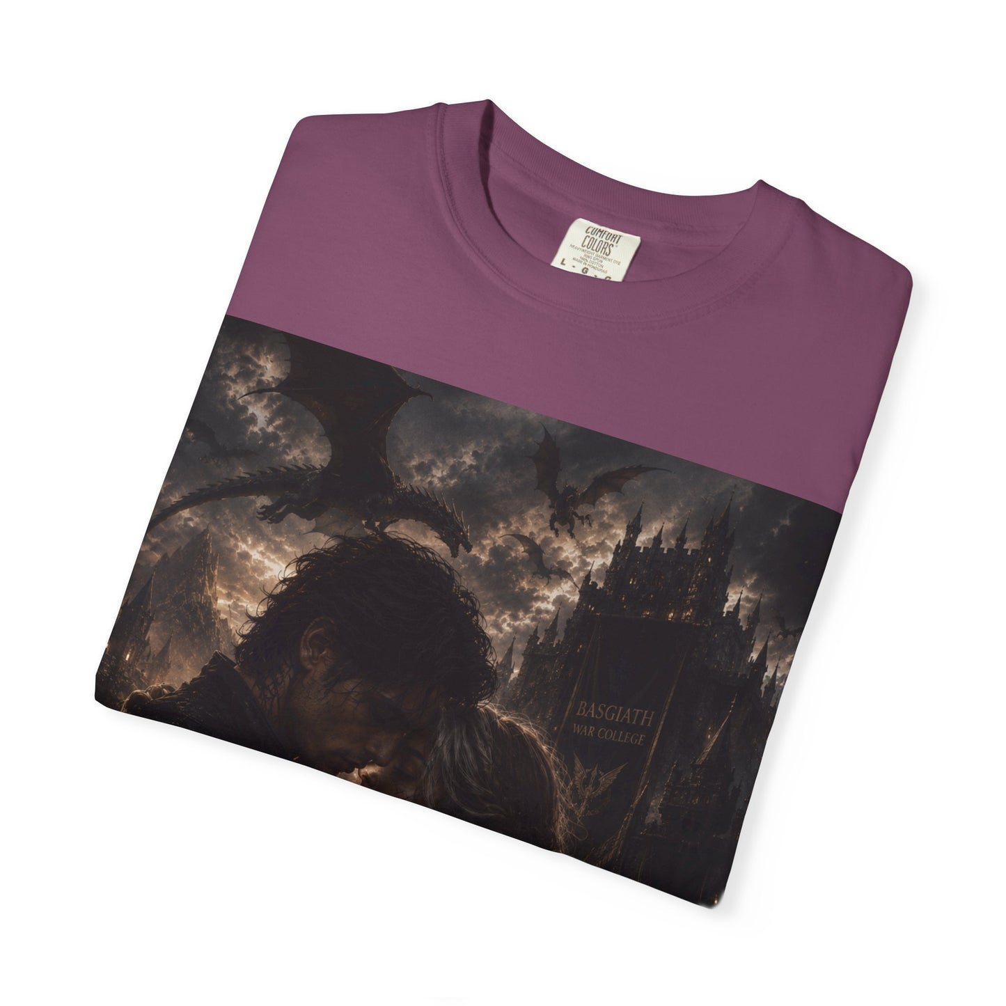 Basgiath War College Tee — Dragon Emblem Romantic Gothic Graphic T-Shirt