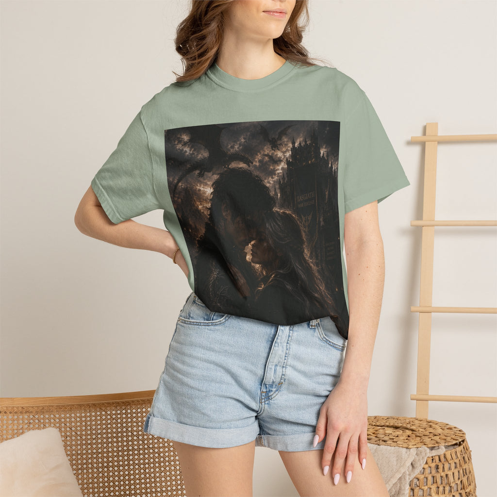 Basgiath War College Tee — Dragon Emblem Romantic Gothic Graphic T-Shirt