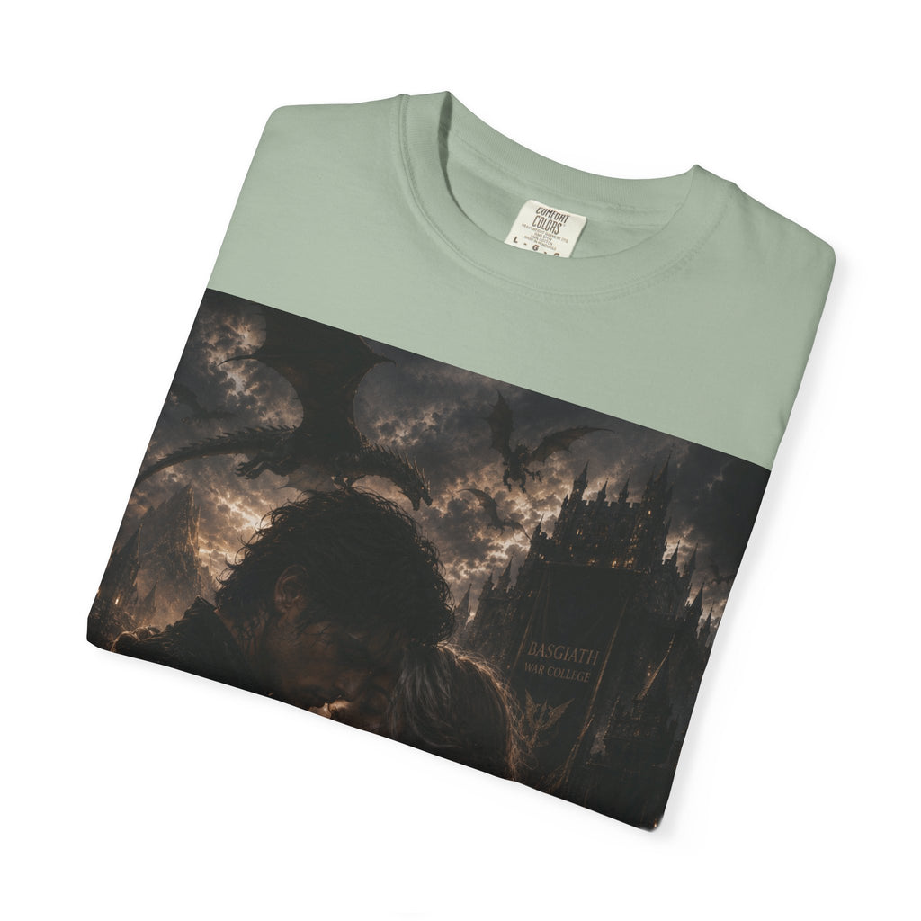 Basgiath War College Tee — Dragon Emblem Romantic Gothic Graphic T-Shirt