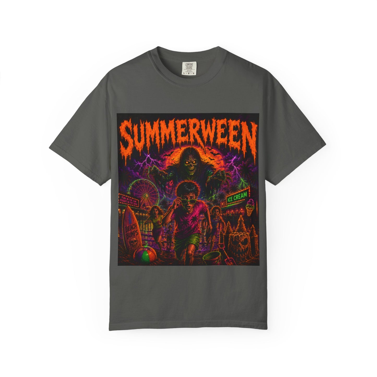 Summerween Horror Poster T-Shirt