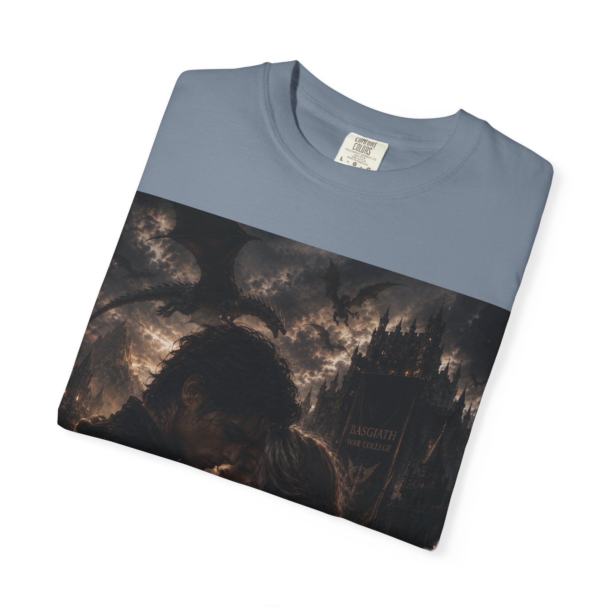 Basgiath War College Tee — Dragon Emblem Romantic Gothic Graphic T-Shirt