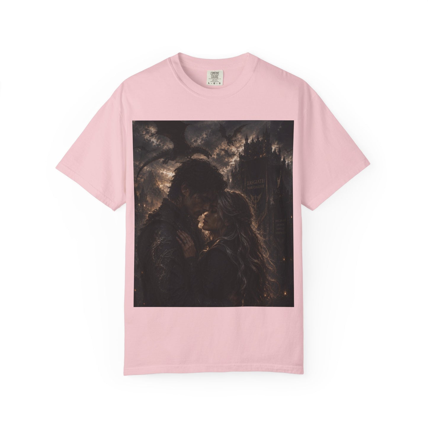 Basgiath War College Tee — Dragon Emblem Romantic Gothic Graphic T-Shirt