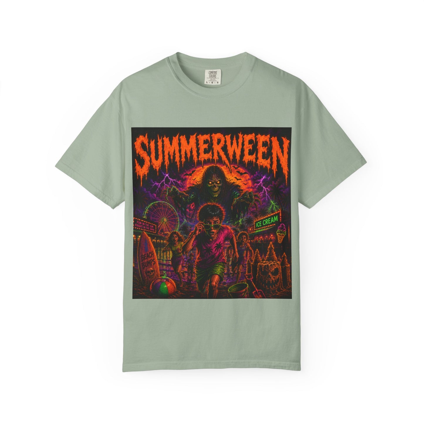 Summerween Horror Poster T-Shirt