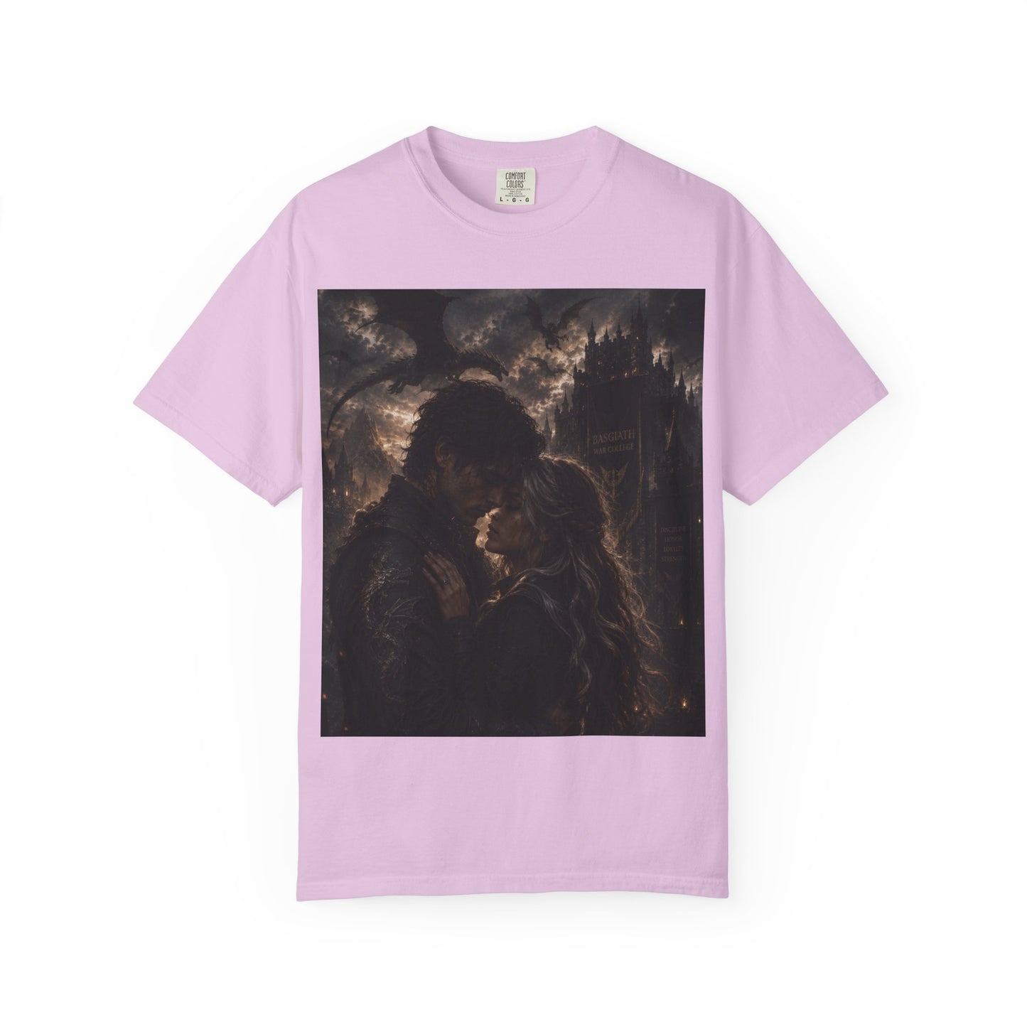 Basgiath War College Tee — Dragon Emblem Romantic Gothic Graphic T-Shirt
