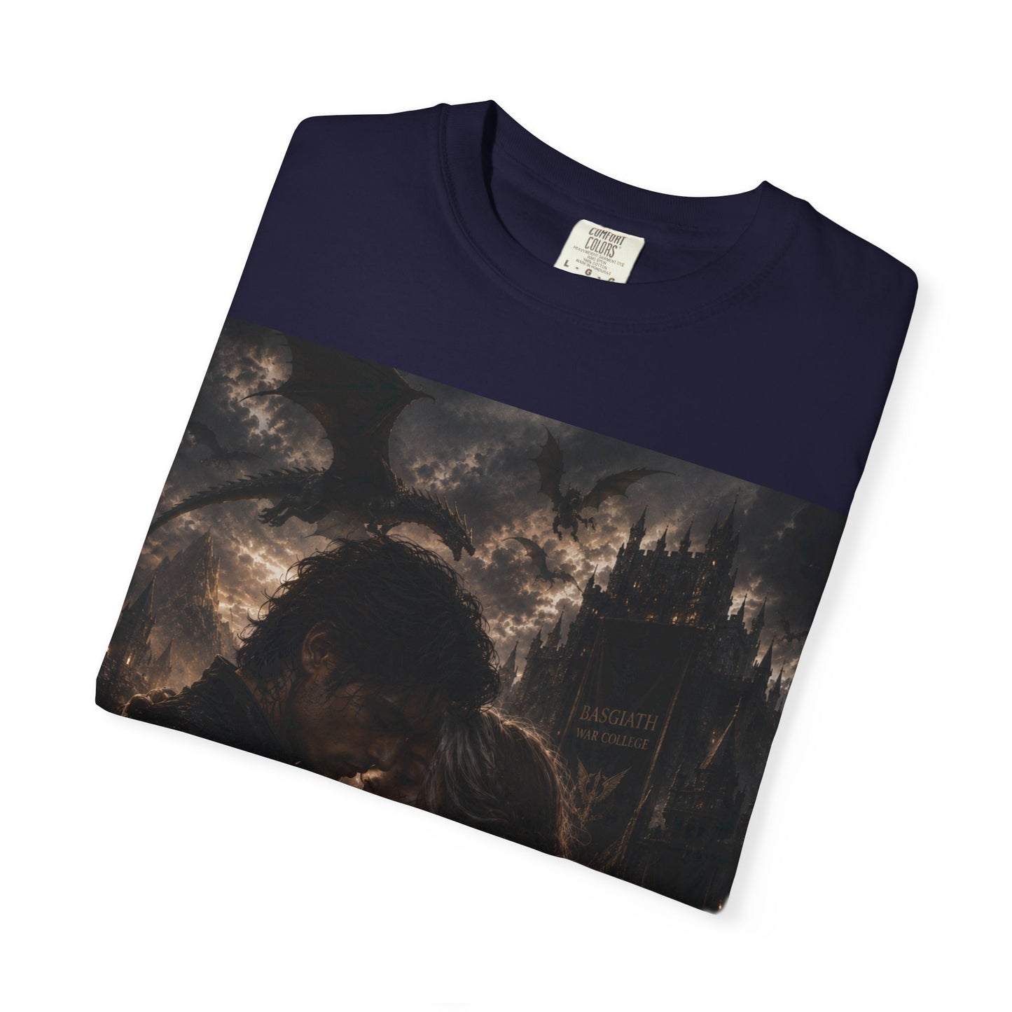 Basgiath War College Tee — Dragon Emblem Romantic Gothic Graphic T-Shirt