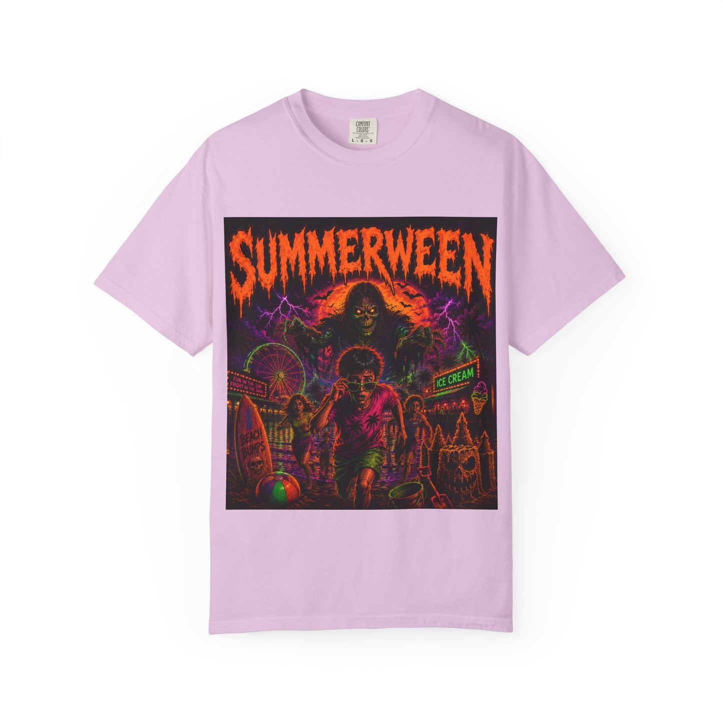 Summerween Horror Poster T-Shirt