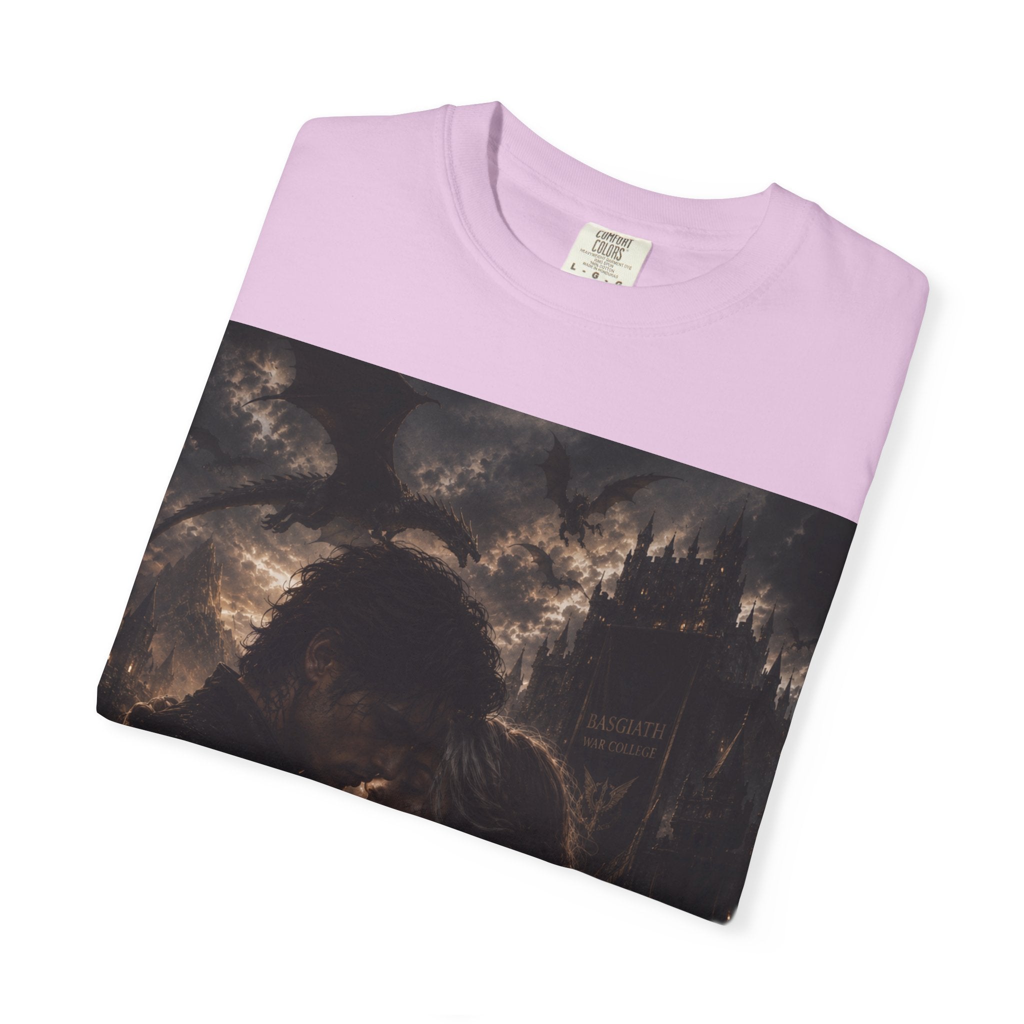 Basgiath War College Tee — Dragon Emblem Romantic Gothic Graphic T-Shirt