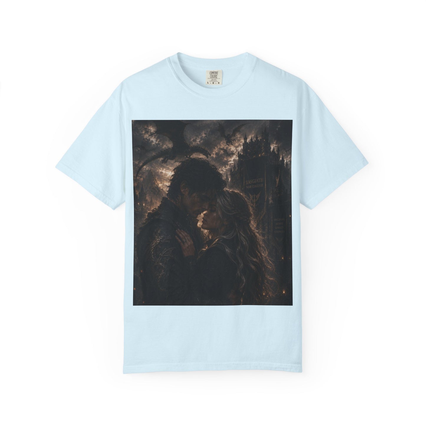Basgiath War College Tee — Dragon Emblem Romantic Gothic Graphic T-Shirt