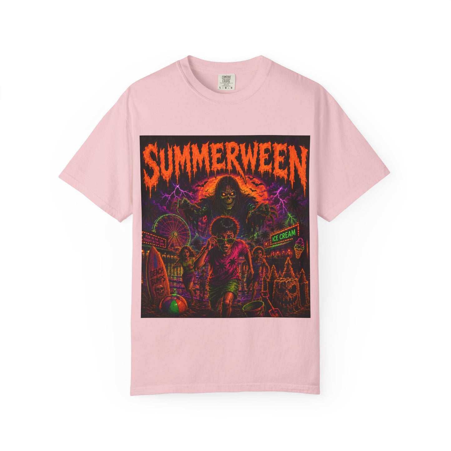Summerween Horror Poster T-Shirt