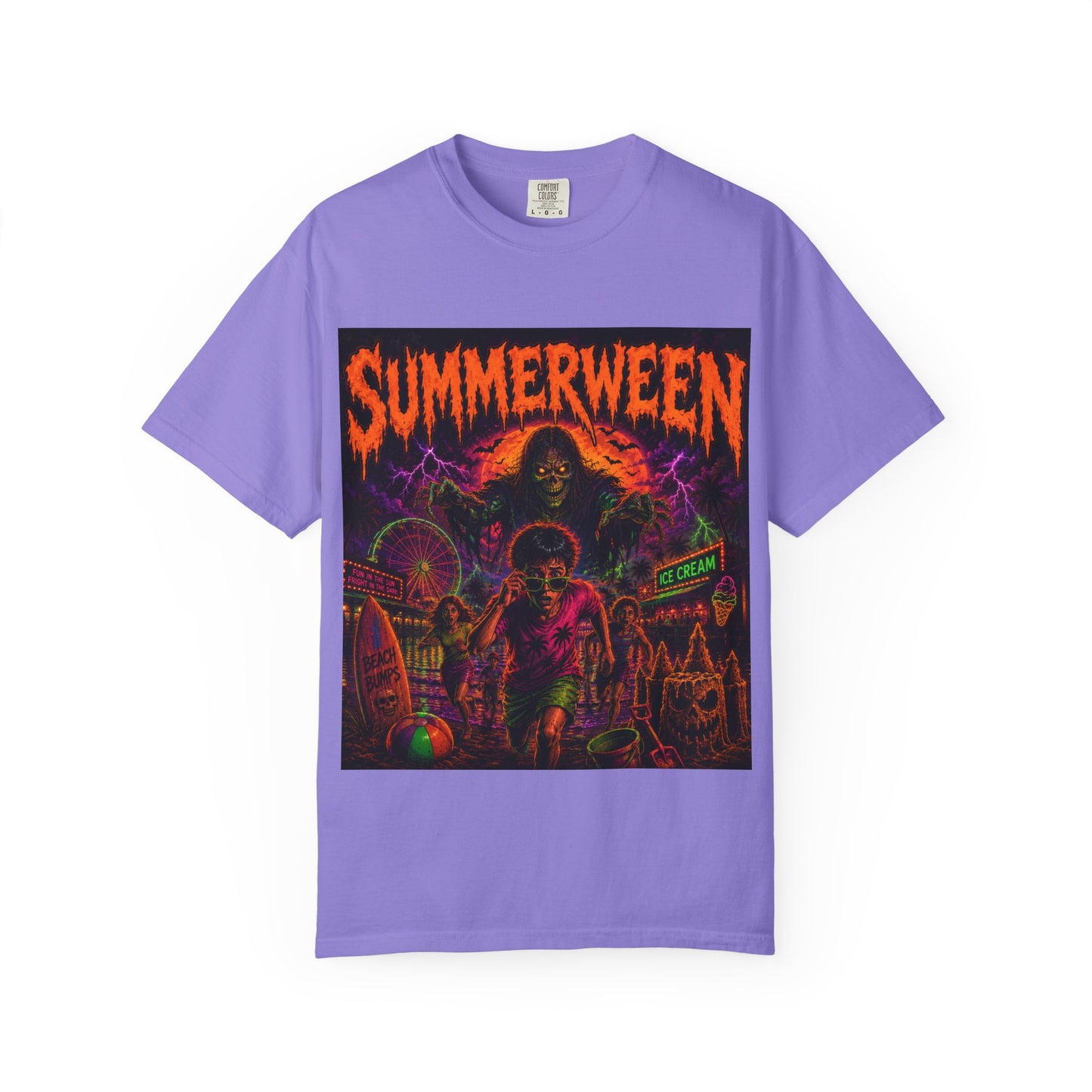 Summerween Horror Poster T-Shirt