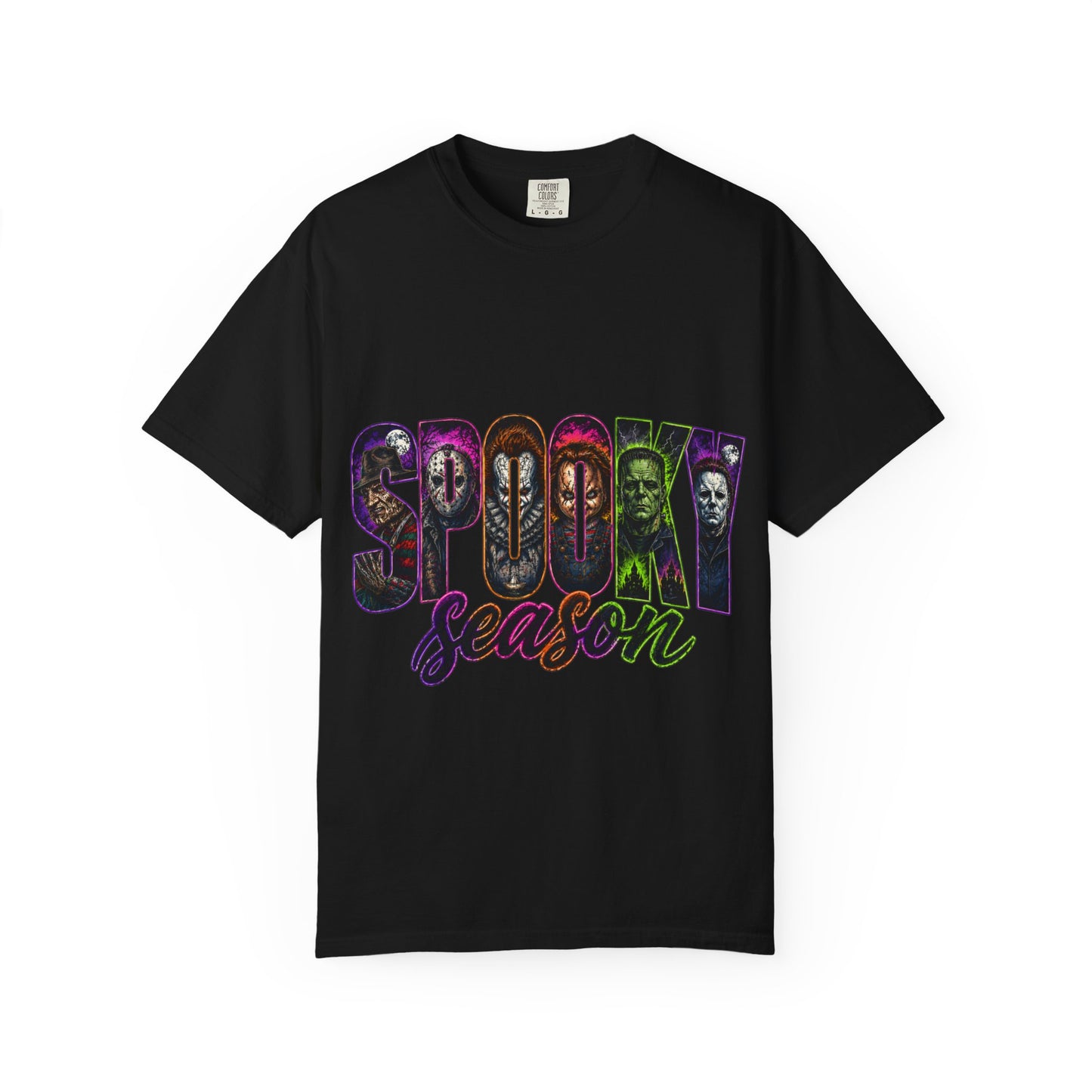 Spooky Season T-Shirt — Halloween Horror Movie Graphic Tee