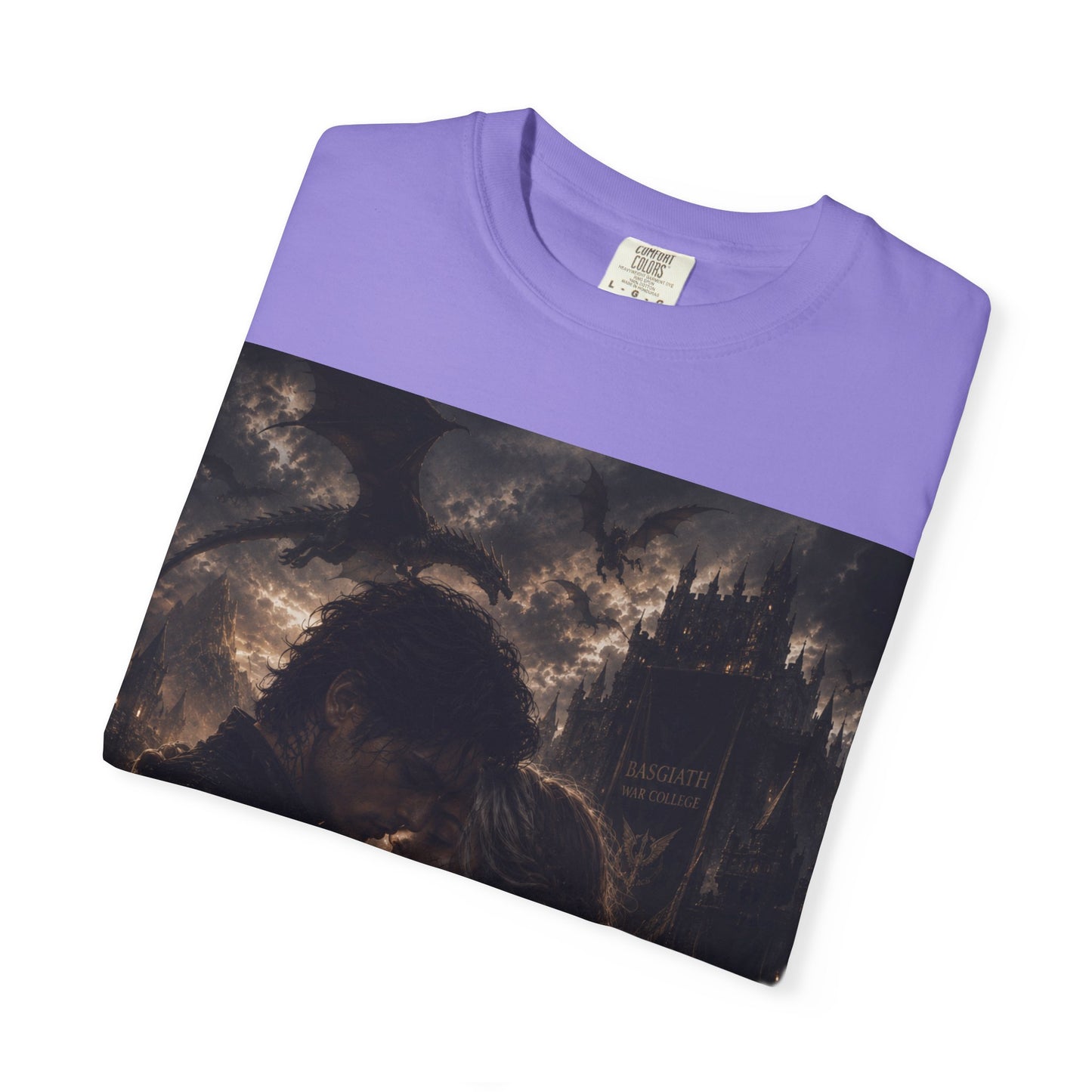 Basgiath War College Tee — Dragon Emblem Romantic Gothic Graphic T-Shirt